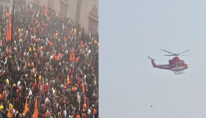 अयोध्या में आस्था का सैलाब, योगी ने किया हवाई सर्वेक्षण