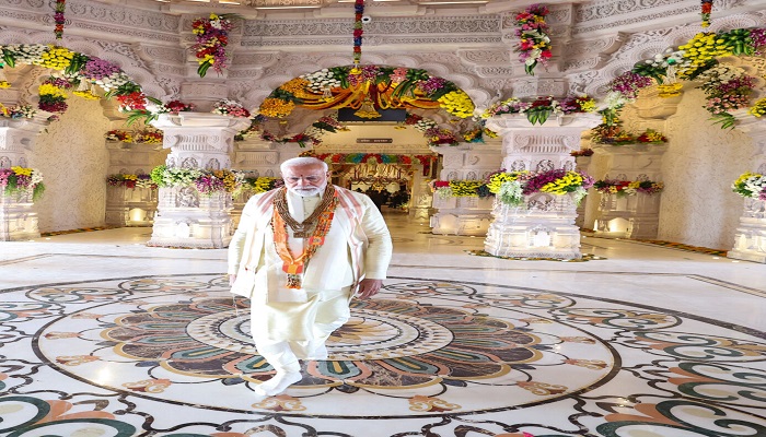 हमारे राम लला अब टेंट में नहीं, दिव्य मंदिर में रहेंगेः पीएम मोदी