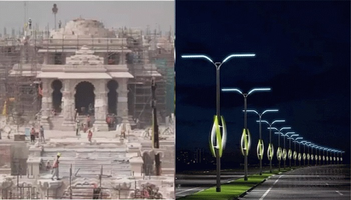 दुनिया की सबसे बड़ी ‘सौर ऊर्जा स्ट्रीट लाइट्स लाइन’ से दमकेगी अयोध्या