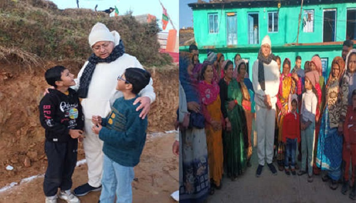 मॉर्निंग वॉक पर निकले धामी हिमालय के विहंगम दृश्य को देखकर हुए अभिभूत