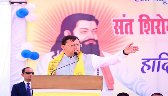 सामाजिक समरसता और सद्भाव के पुरोधा थे संत रविदास : मुख्यमंत्री धामी