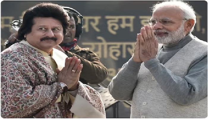 पंकज उधास को पीएम मोदी ने दी श्रद्धांजलि, कहा- उनकी ग़ज़लें सीधे आत्मा से करती थीं बात