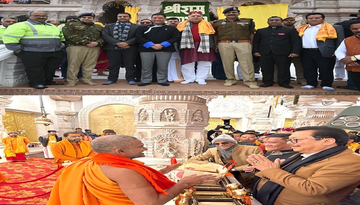 रामलला का दर्शन कर भावविभोर हो गया अरुणाचल प्रदेश का मंत्रिमंडल