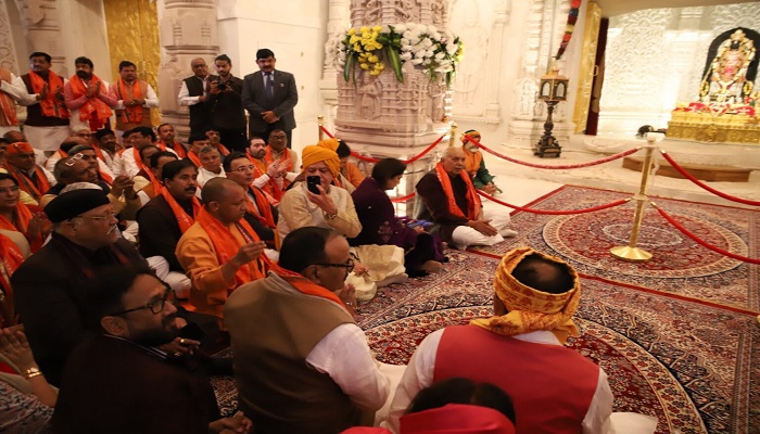 प्रभु श्रीराम की भक्ति में डूबे विधायक, दर्शनों के लिए सीएम योगी का जताया आभार