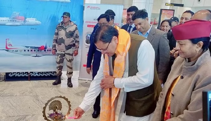 देवभूमि से अयोध्या सहित चार शहरों के लिए शुरू हुई फ्लाइट, सीएम धामी ने किया शुभारंभ