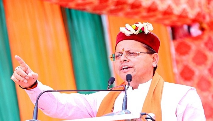 मुख्यमंत्री धामी बोले- कांग्रेस के हैं तीन मित्र, तुष्टिकरण-भ्रष्टाचार-काली कमाई