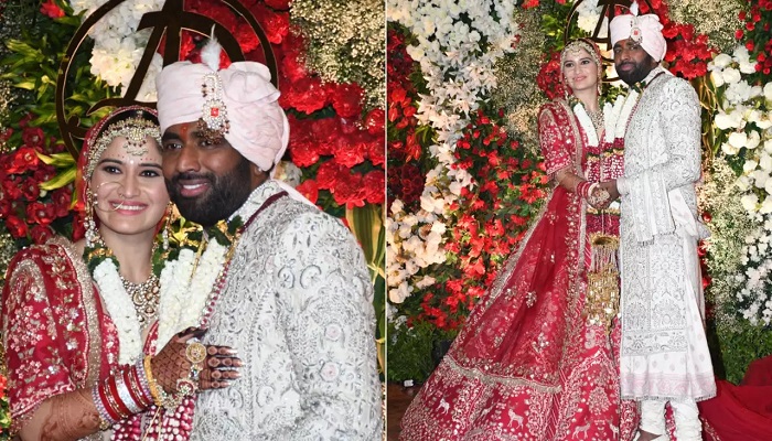 \’दीपक\’ की हुई \’आरती\’, सामने आईं गोविंदा की भांजी की शादी की क्यूट तस्वीरें