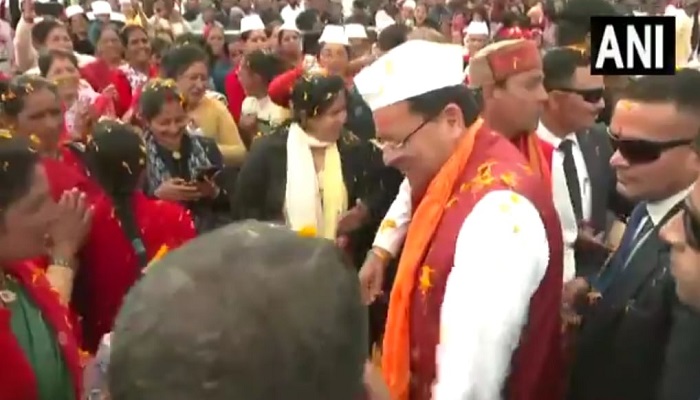 देश के विकास के लिये मोदी ने ऐतिहासिक निर्णय लिये: धामी