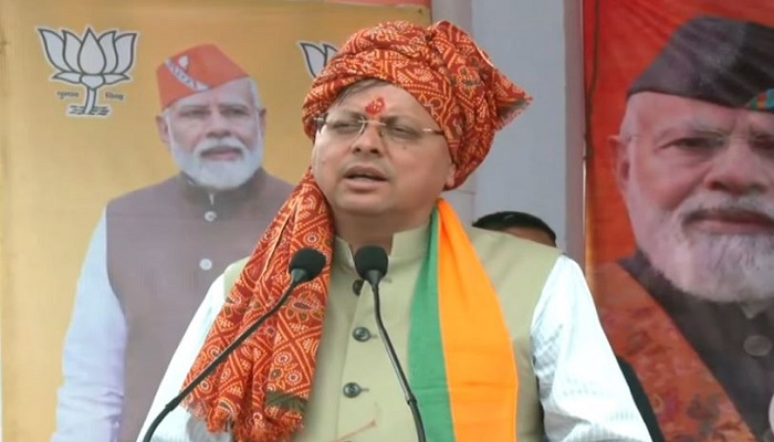 सीएम धामी ने सोमेश्वर में उम्मीदवार अजय टम्टा के पक्ष में की जनसभा व रोड-शो