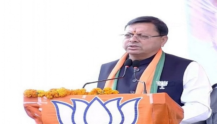 धामी बोले-कांग्रेस भ्रष्टाचार और परिवारवाद की गारंटी देने वाली पार्टी, भ्रष्टाचारियों ने आज ठगबंधन बना लिया है