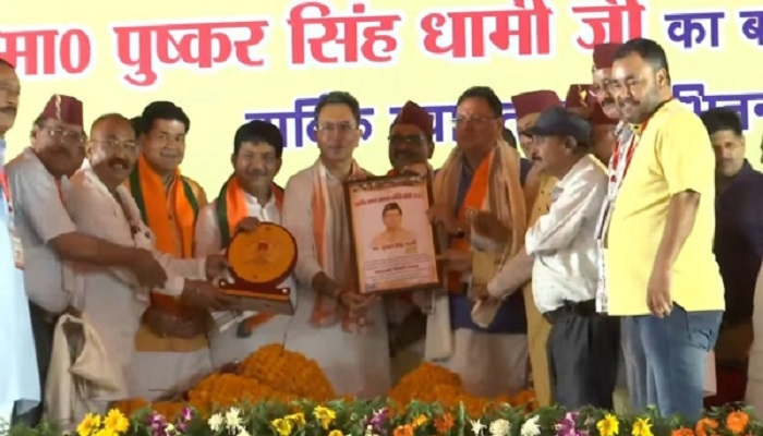 बरेली में सीएम धामी ने भाजपा प्रत्याशी के लिए मांगा समर्थन