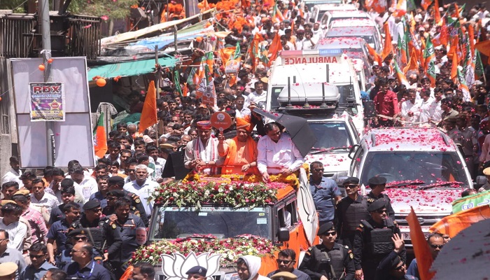 पहले चरण के तूफान ने मोदी जी को सत्ता सौंपने का प्रण कर लिया हैः योगी