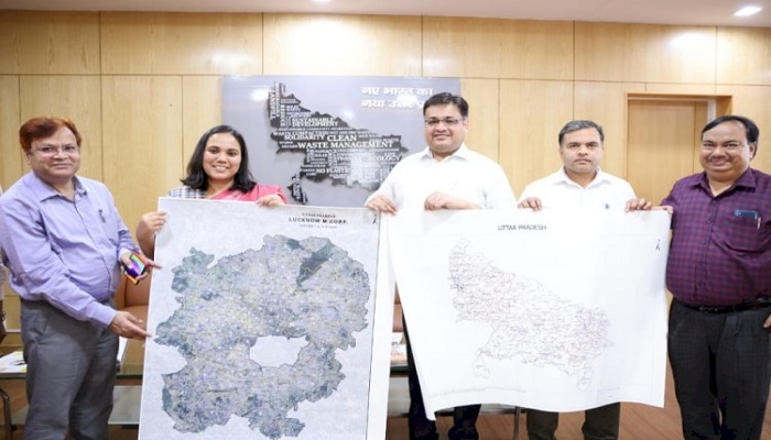 उत्तर प्रदेश के शहरी क्षेत्रों के बुनियादी विकास के लिए जियो-स्पेशल डाटाबेस का निर्माण कार्य पूर्ण