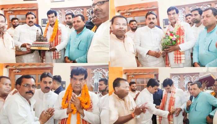 विपक्ष पर बरसे एके शर्मा, बोले- पूर्व की सरकारों ने गरीबों के लिए कुछ नहीं किया