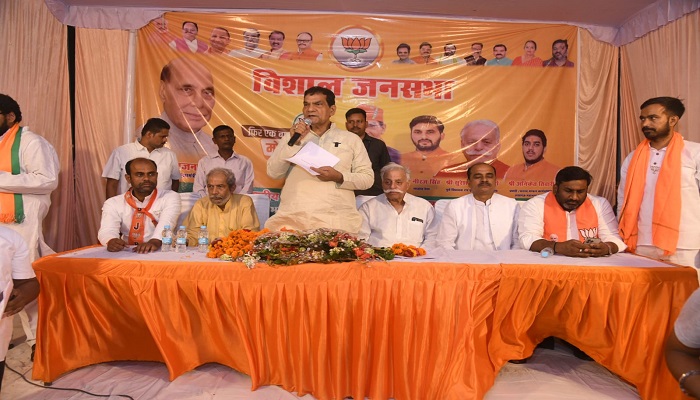 विपक्षियों के फैलाये भ्रम का जवाब कमल का बटन दबाकर देने को तैयार है जनता: एके शर्मा