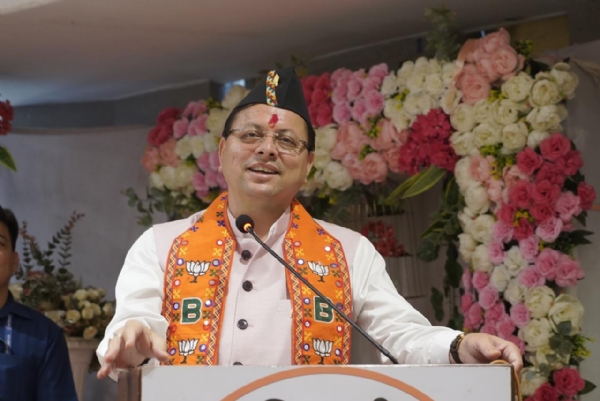 देश विरोधी शक्तियां विदेशी ताकतों के साथ मिलकर भारत को कमजोर बनाना चाहती हैं: धामी