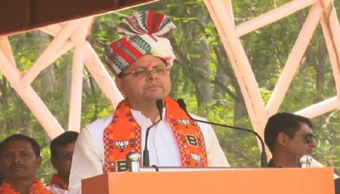 सनातन धर्म के सम्मान के लिए भाजपा को चुनें और संजय सेठ को जिताएं: पुष्कर सिंह धामी