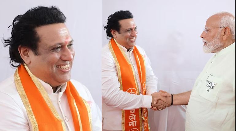 गोविंदा ने की पीएम मोदी से मुलाकात, तस्वीर शेयर कर लिखा- ये सम्मान की बात है