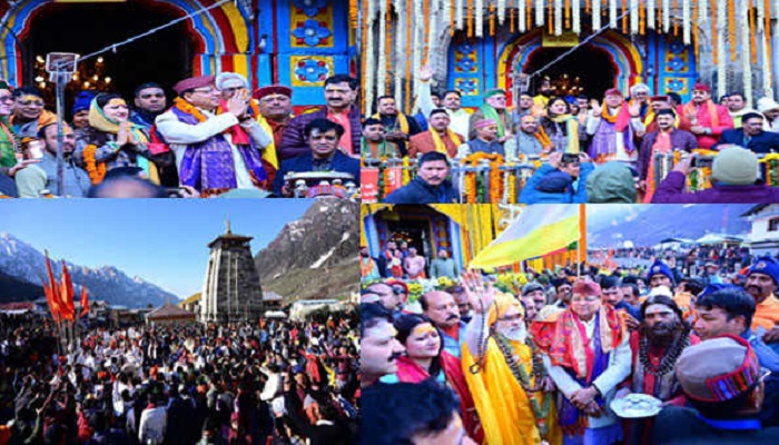 विधि-विधान से खुले ग्यारहवें ज्योर्तिलिंग श्री केदारनाथ धाम के कपाट