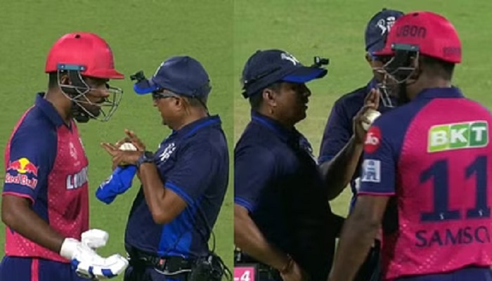 संजू सैमसन को अंपायर्स से बहस करना पड़ा भारी, BCCI ने लगाया जुर्माना