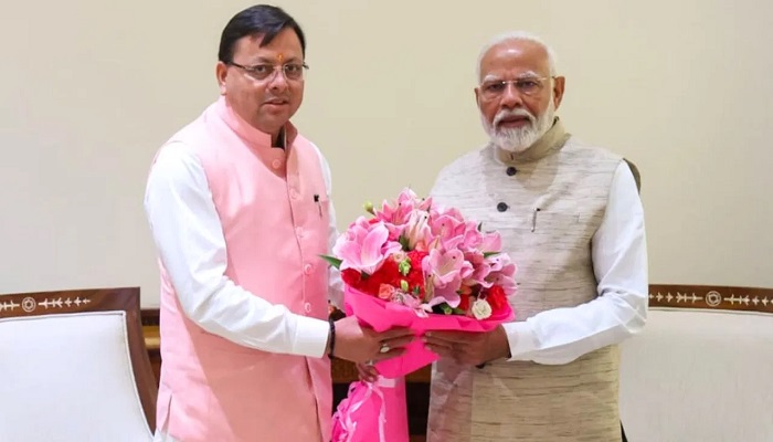 पीएम मोदी से मिले सीएम धामी, इन खास मुद्दों पर की चर्चा