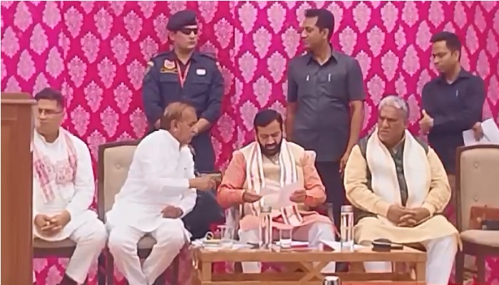 अनुसूचित समाज के प्रतिनिधियों से सीएम नायब सिंह ने की मुलाकात