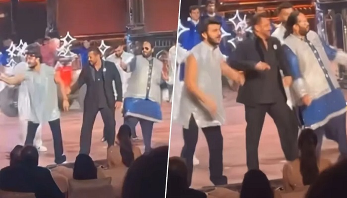 अनंत-राधिका के संगीत समारोह में सलमान खान ने डांस से स्टेज पर लगाई आग