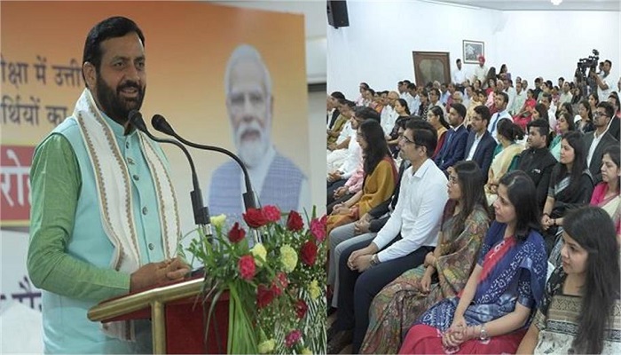 UPSC में चयनित अभ्यर्थियों को सीएम नायब सिंह ने किया सम्मानित