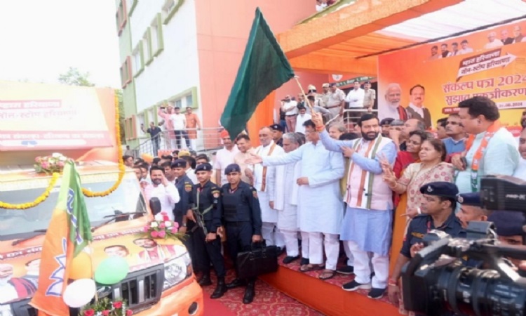 भाजपा ने 2019 में किए सभी वादाें को पूरा किया : नायब सैनी