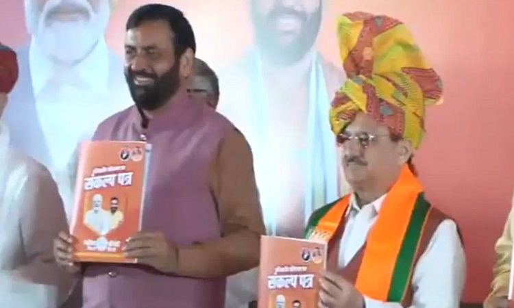 महिलाओं को 2100 रु, 10 लाख का मुफ्त इलाज.., BJP ने हरियाणा चुनाव के लिए जारी किया संकल्प पत्र