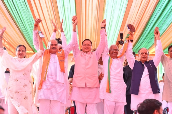प्रधानमंत्री मोदी के नेतृत्व में हरियाणा कर रहा नए कीर्तिमान स्थापित: पुष्कर धामी