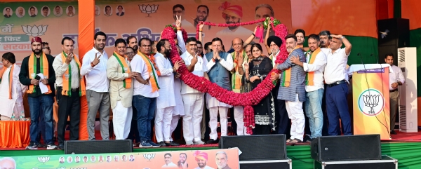 डबल इंजन की सरकार में प्रगति के शिखर पर पहुंचा हरियाणा : पुष्कर धामी