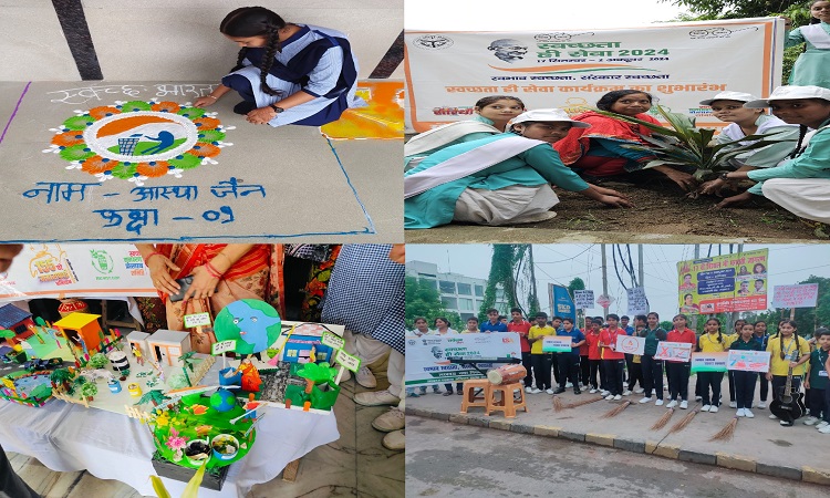 सफाई अभियान में 5000 हज़ार स्कूलों के एक लाख से अधिक छात्रों ने किया प्रतिभाग