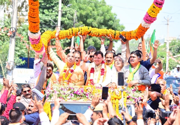 धामी बोले- विकासोन्मुखी नीतियों पर एक बार फिर मुहर लगाएगी हरियाणा की जनता
