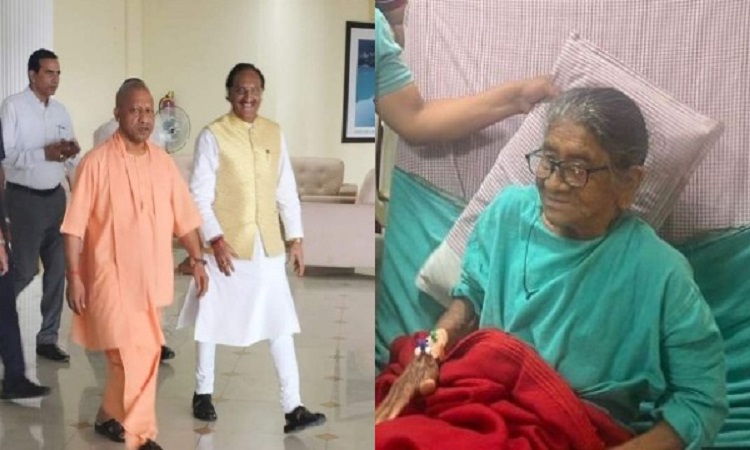उत्तरप्रदेश के मुख्यमंत्री योगी पहुंचे जौलीग्रांट, अस्पताल में मां का जाना हाल