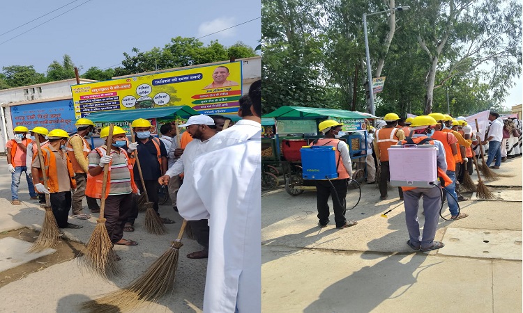 स्वच्छाग्रहियों को सम्मानित कर राष्ट्रपिता को दी जायेगी स्वच्छांजलि