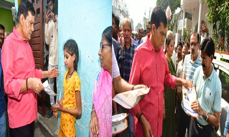नगर विकास मंत्री और मेयर ने लोगों को डेंगू से बचाव के लिए किया जागरूक