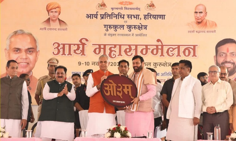 भारत को पुन: विश्व गुरु बनाने के लिए महर्षि दयानंद की शिक्षाओं को अपनाने की जरूरत : नायब सैनी