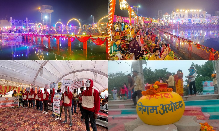 स्वच्छ भारत मिशन नगरीय और नगर विकास विभाग को श्रद्धालुओं ने दिया धन्यवाद
