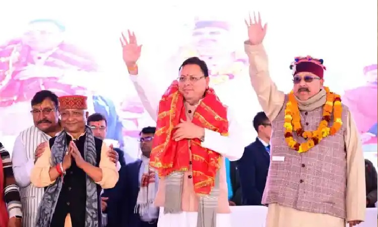 मुख्यमंत्री ने पौड़ी जिले में किया 172 करोड़ 65 लाख की 24 योजनाओं का लोकार्पण एंव शिलान्यास