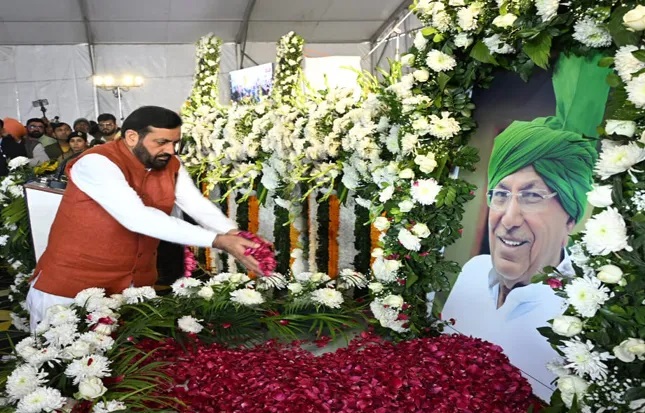 हरियाणा के विकास को नई दिशा देने का कार्य चाैटाला की देखरेख में हुआ: नायब सैनी