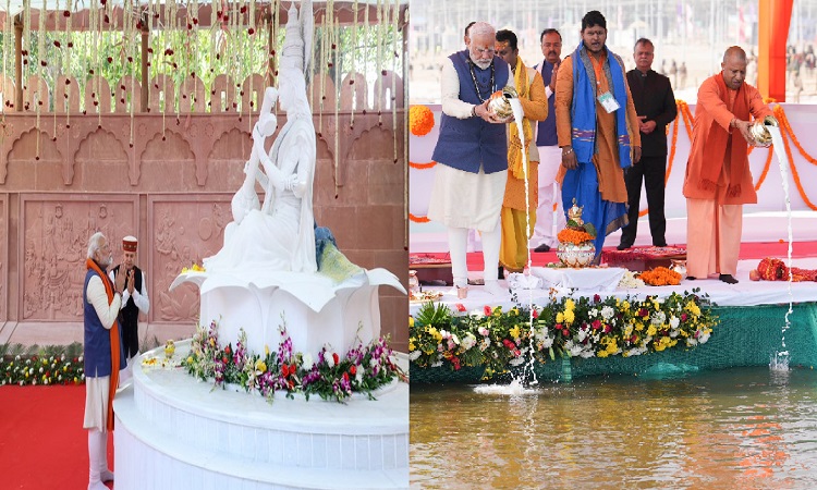 मां सरस्वती का दुग्धाभिषेक कर पीएम ने ‘निर्मल-अविरल जलधारा’ के संकल्प को किया साकार