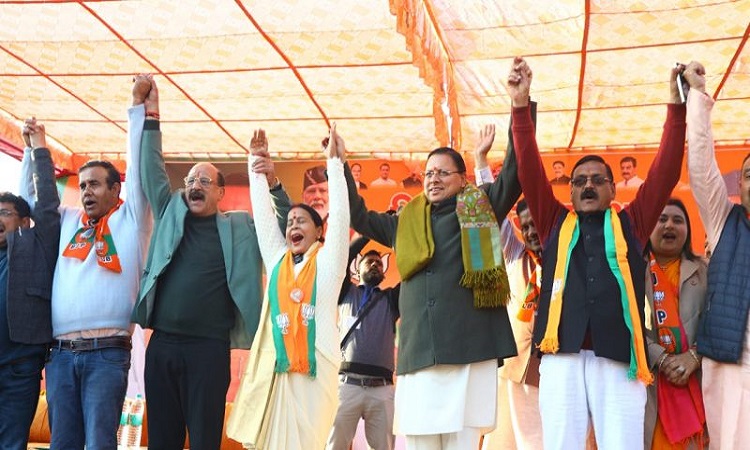 विकास और सुशासन की गारंटी है भाजपाः सीएम धामी