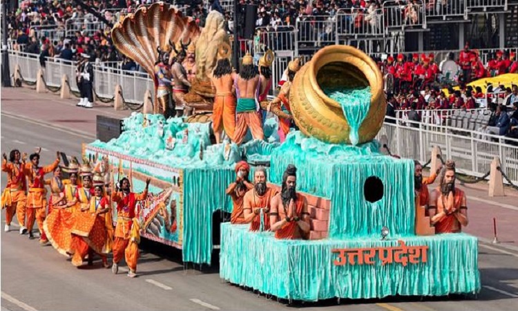 कर्तव्य पथ पर महाकुम्भ की भव्यता देख दुनिया आश्चर्यचकित