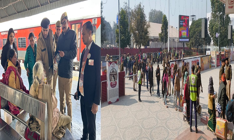 मौनी अमावस्या के महापर्व पर प्रयागराज रेल मण्डल ने रिकॉर्ड 222 से अधिक मेला स्पेशल ट्रेनों का किया संचालन