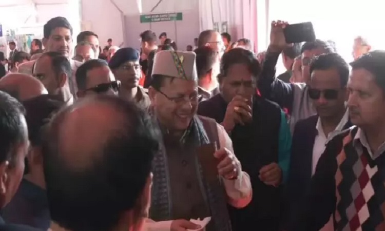 कृषि विज्ञान सम्मेलन में पहुंचे सीएम धामी