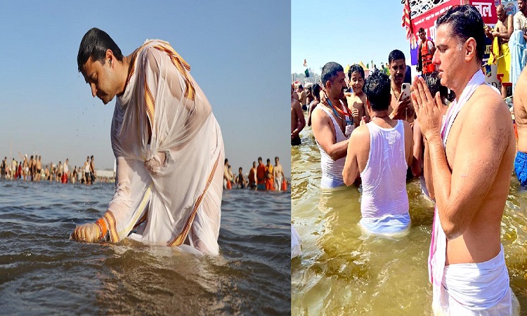 संगम में स्नान करना मोक्ष प्राप्ति जैसा अनुभव : ज्योतिरादित्य सिंधिया