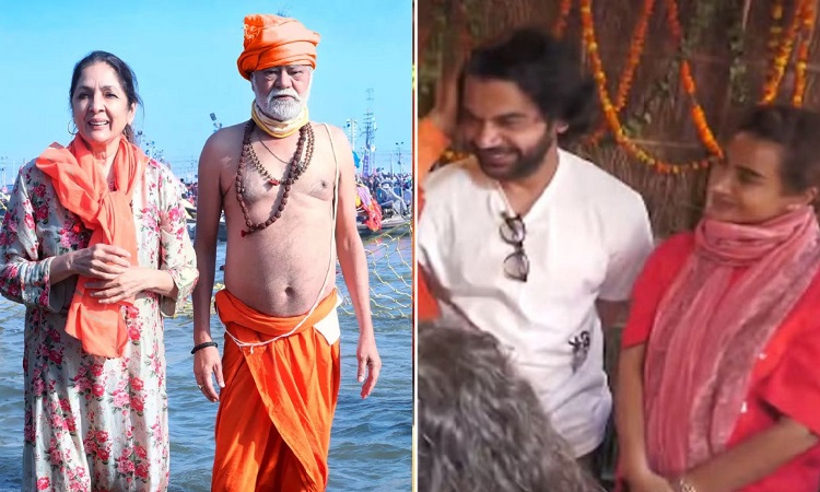 बॉलीवुड कलाकारों ने संगम में लगाई पावन डुबकी, की योगी सरकार की प्रशंसा