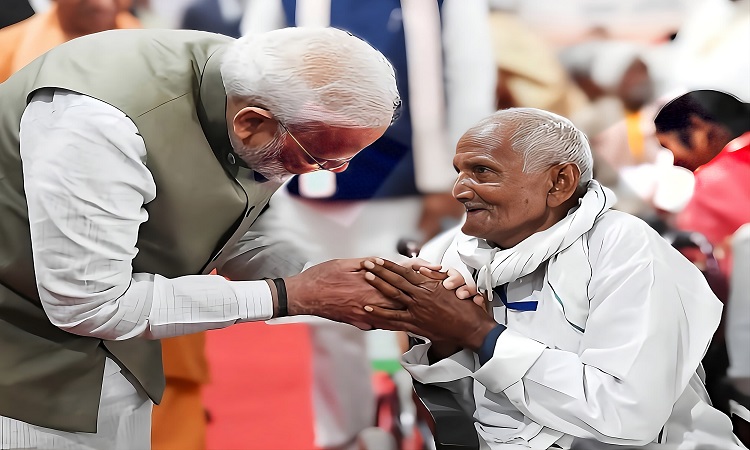 प्रधानमंत्री जी की संवेदना, वृद्धजनों के लिए संबल बनी