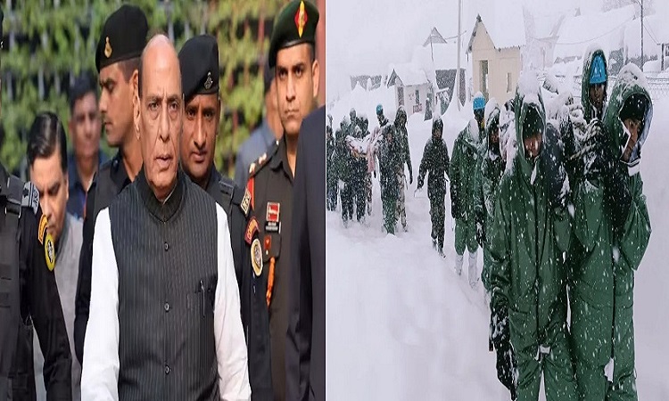चमोली हिमस्खलन पर रक्षा मंत्री ने की CM धामी से बात, हरसंभव मदद का दिया आश्वासन